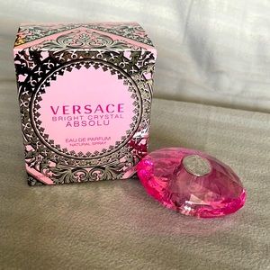Versace Bright Crystal Absolu Box & Cap (NO PERFUME INCLUDED)